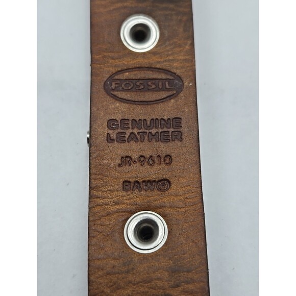 Fossil JR 9493 Womens Brown Leather Cuff Analog Watch New Battery Vintage Retro - Picture 12 of 13